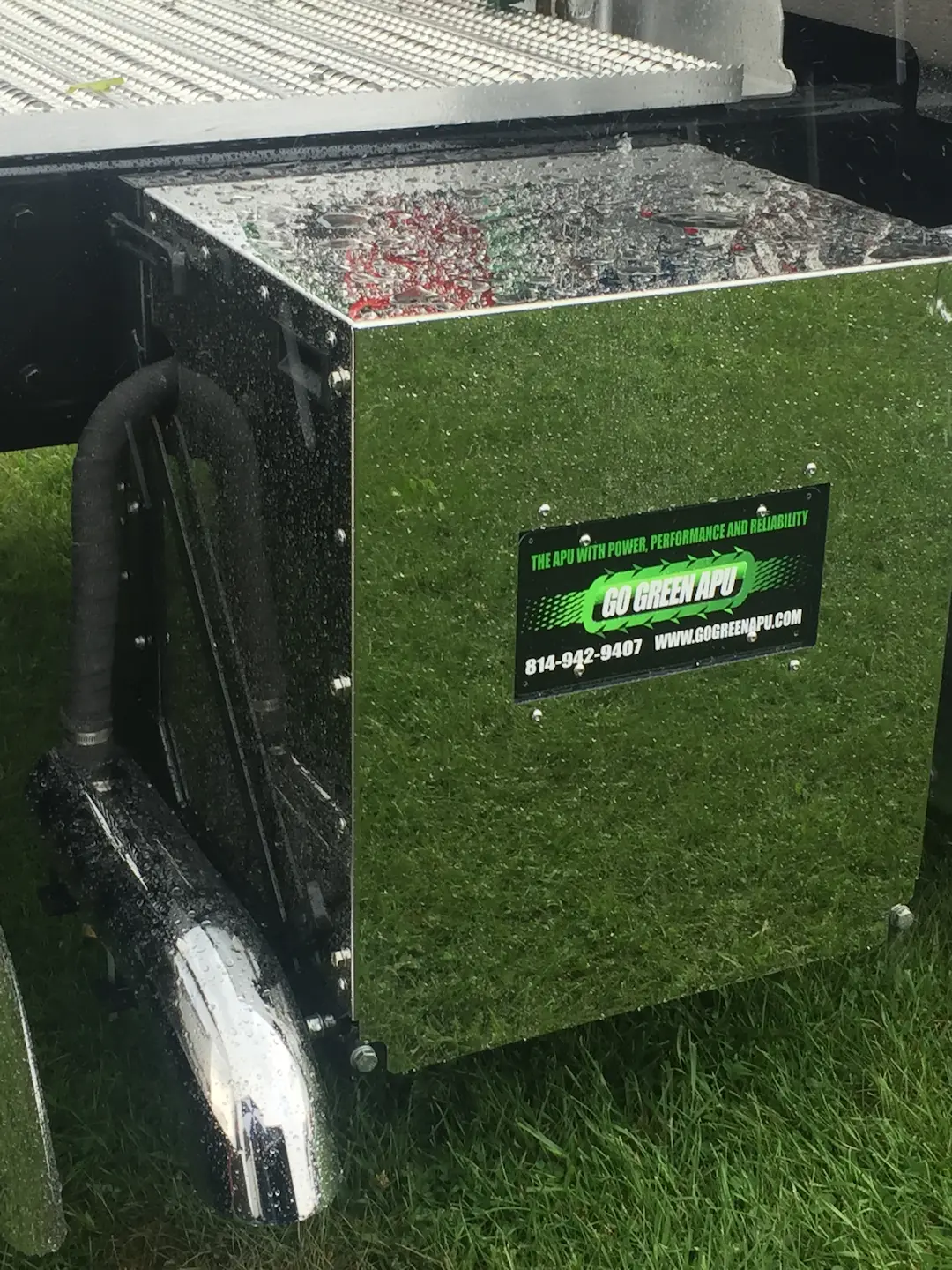 Stainless steel cover — Go Green APU