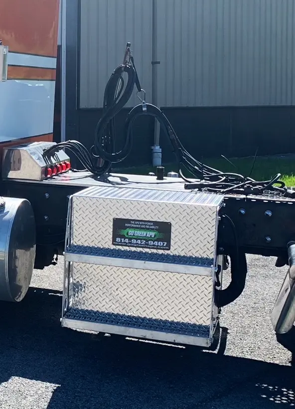 Step kit mounting reference — Go Green APU